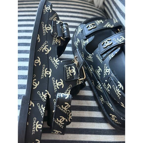 Chanel Dad Sandals 37 - Picture 3 of 14